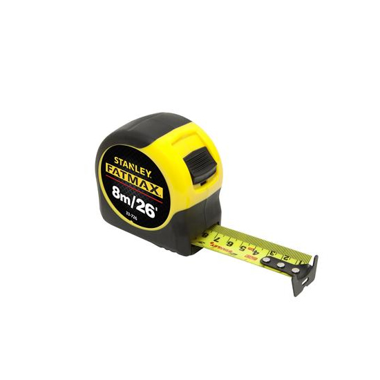 FatMax® Tape Rule (Metric/English Scale) - 8m/26' x 1-1/4" - Image 2